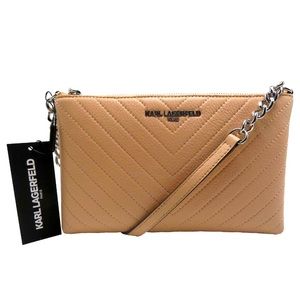 Karl Lagerfeld Paris Charlotte crossbody purse